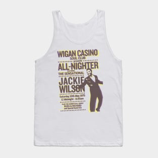 jackie wilson wigan casino graphic Tank Top